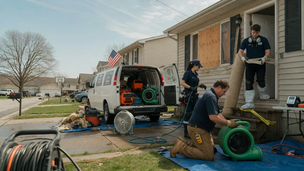 Water Damage Restoration in Christiana, PA near me